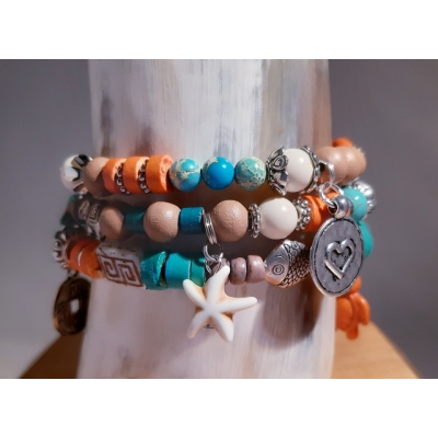Ibiza kralen armband bedels Ibiza kralen armband bedels